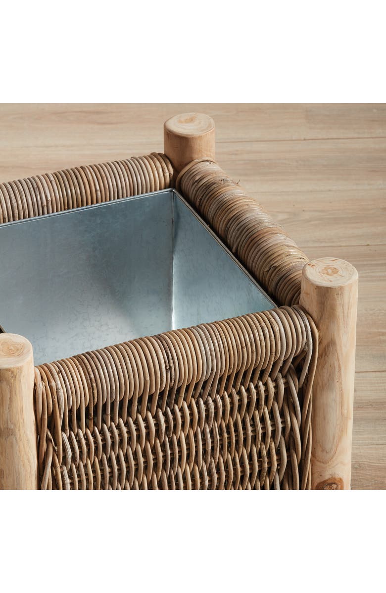 Napa Home & Garden Landon Planter, Alternate, color, Brown