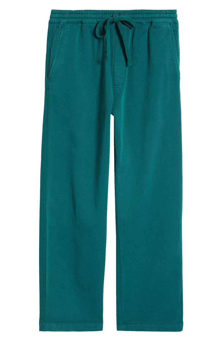 Carhartt Work In Progress Floyde Twill Drawstring Pants, Alternate, color, Rainforest (Garment Dyed)