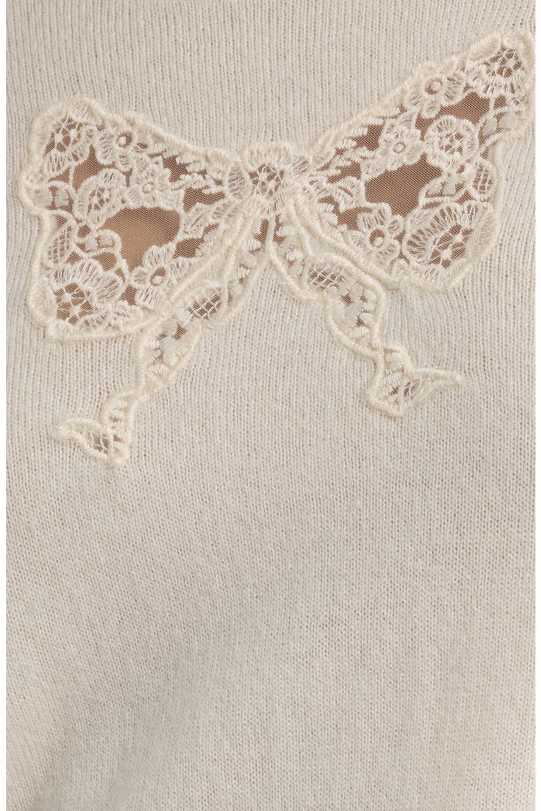Mingley Wool and Cashmere Sweater, Alternate, color, COZY IVORY