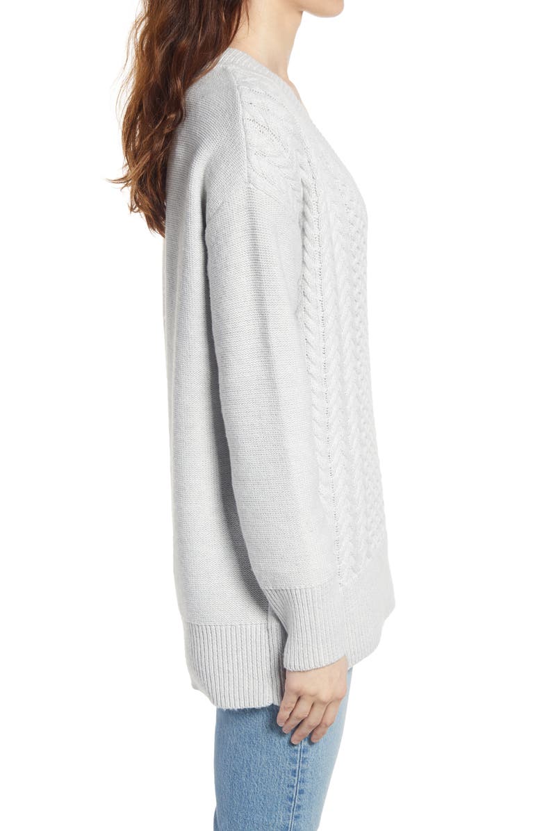 Treasure & Bond Cable Knit Sweater, Alternate, color,
