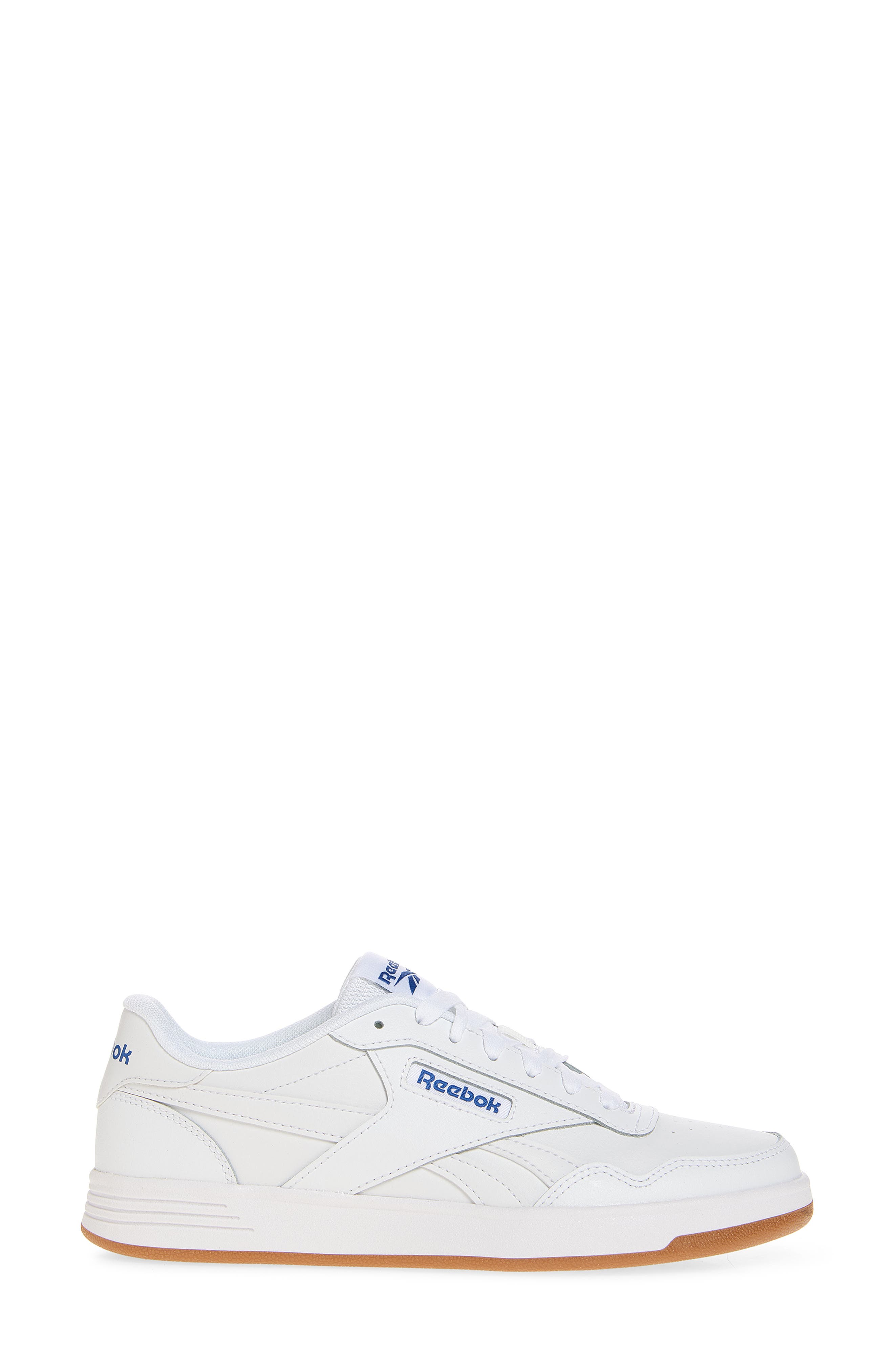 Reebok Court Advance Sneaker, Alternate, color, White Blue Gum
