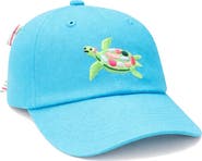 Bits & Bows Sea Turtle Bow Baseball Hat