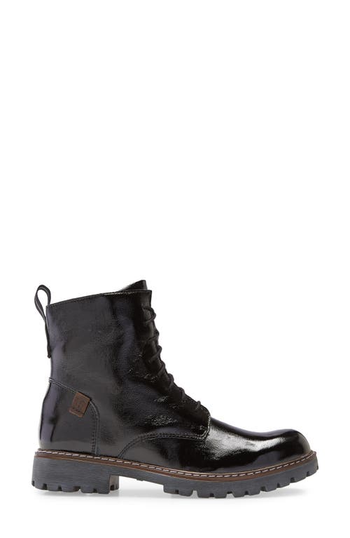 Josef Seibel Marta 02 Boot In Black Patent Leather