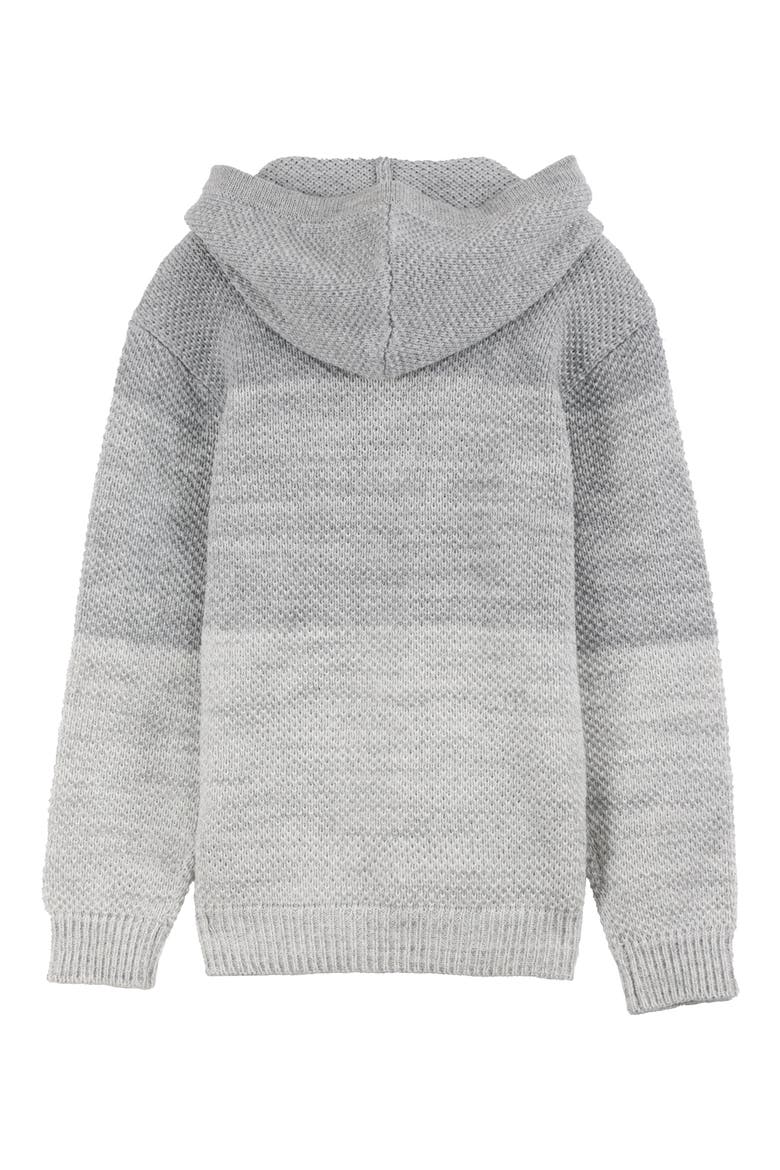 Kids' Colorblock Hoodie, Alternate, color, LIGHT GREY