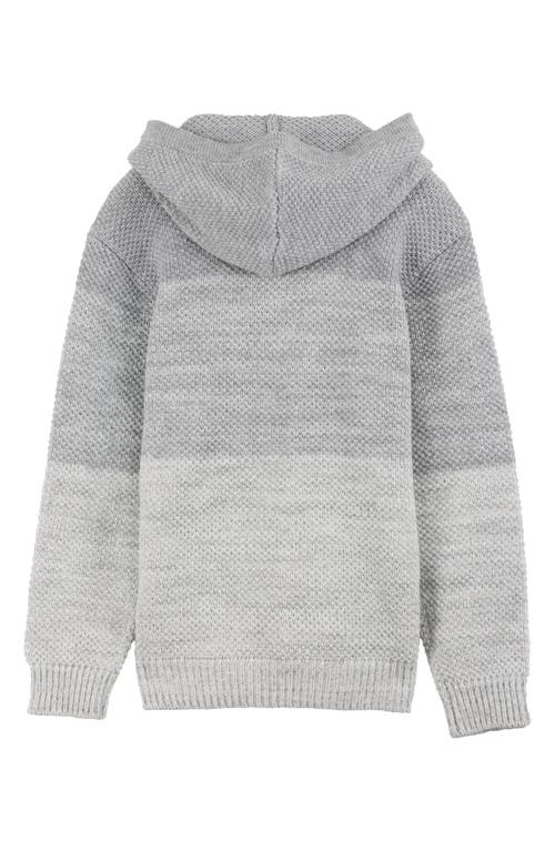 X-ray Xray Kids' Colorblock Hoodie In Light Grey