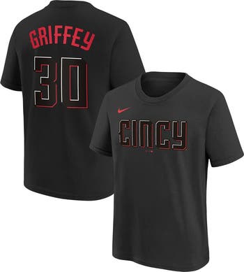 Nike Youth Nike Ken Griffey Jr. Black Cincinnati Reds 2023 City Connect