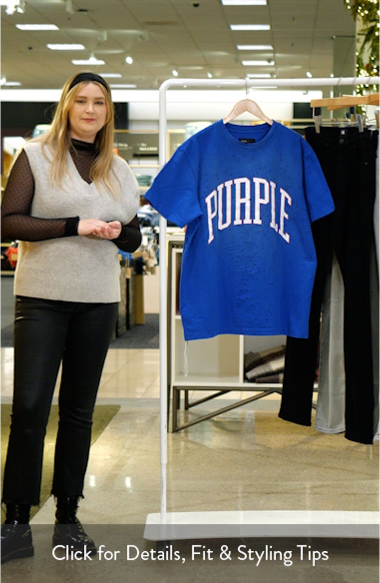 Distressed Heavyweight Cotton Graphic T-Shirt, sales video thumbnail