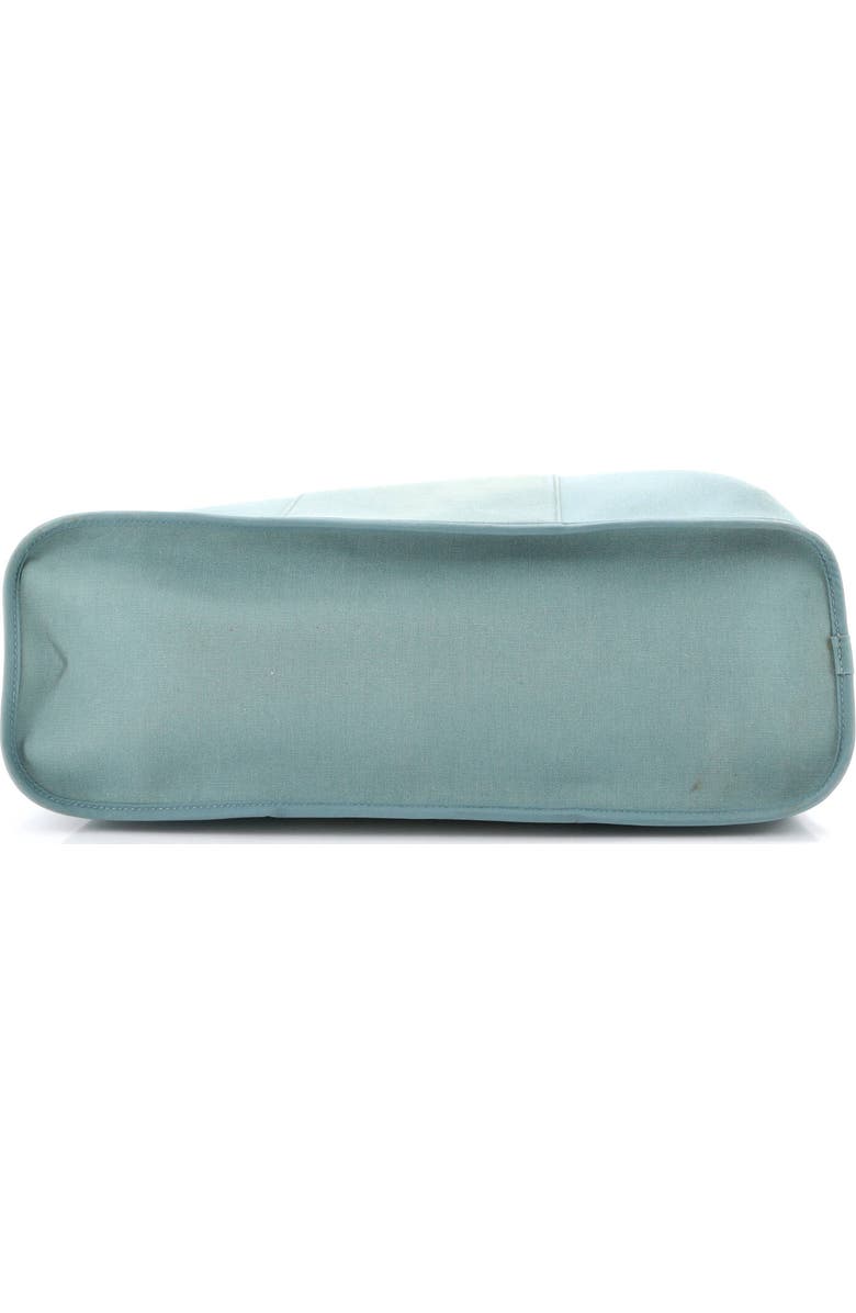 Pre-Owned Hermes Cabag Elan Toile and Leather 39, Alternate, color, Bleu Lin