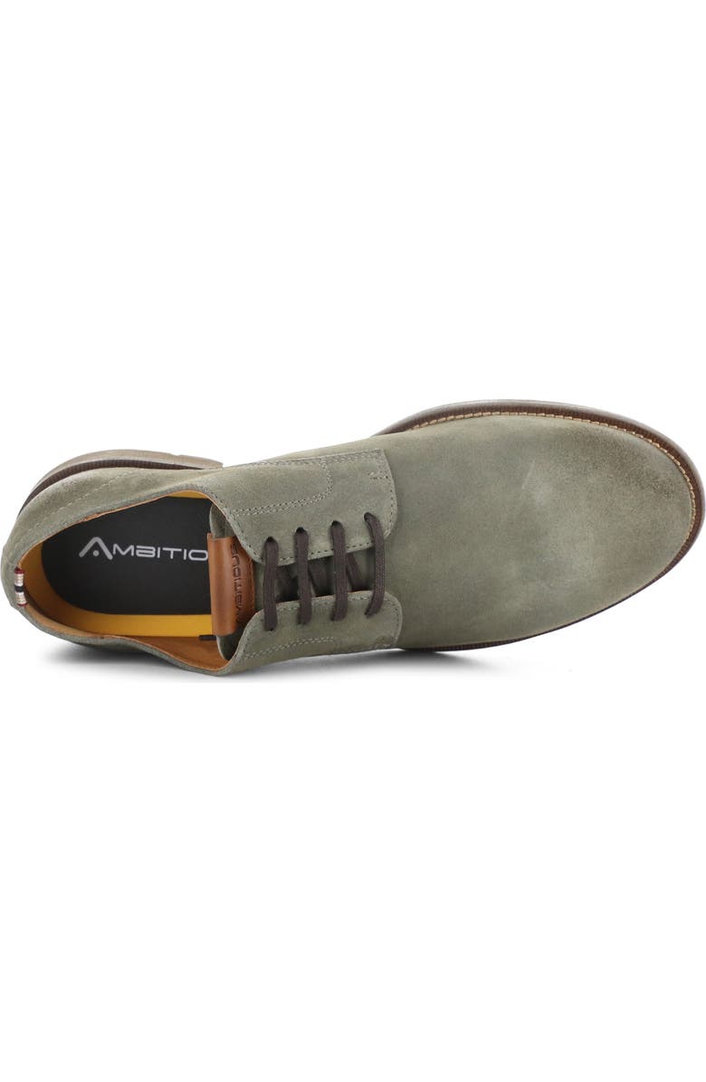 Ambitious 13415 Plain Toe Derby, Alternate, color, Salvia Suede