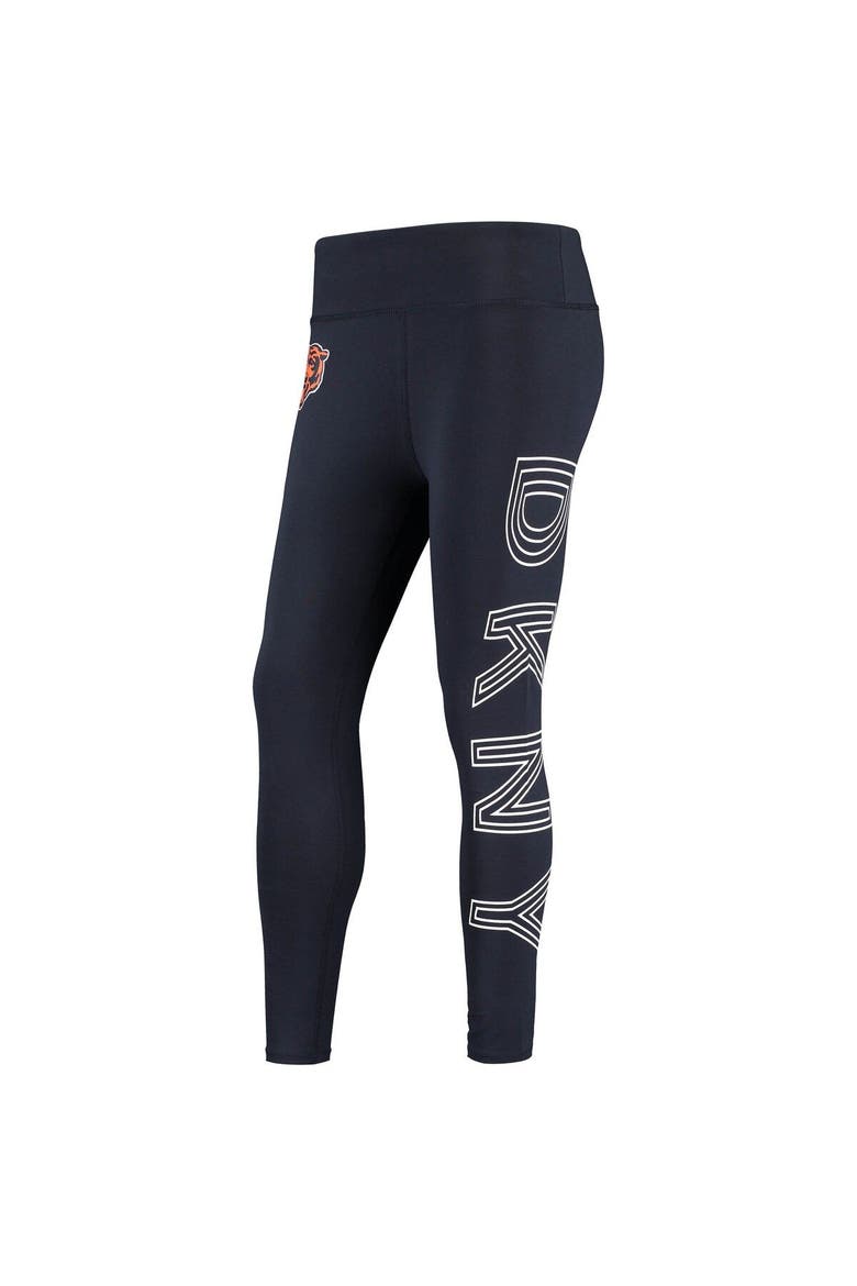 Women's DKNY Sport Navy Chicago Bears Sami High Waisted Leggings, Alternate, color, Navy