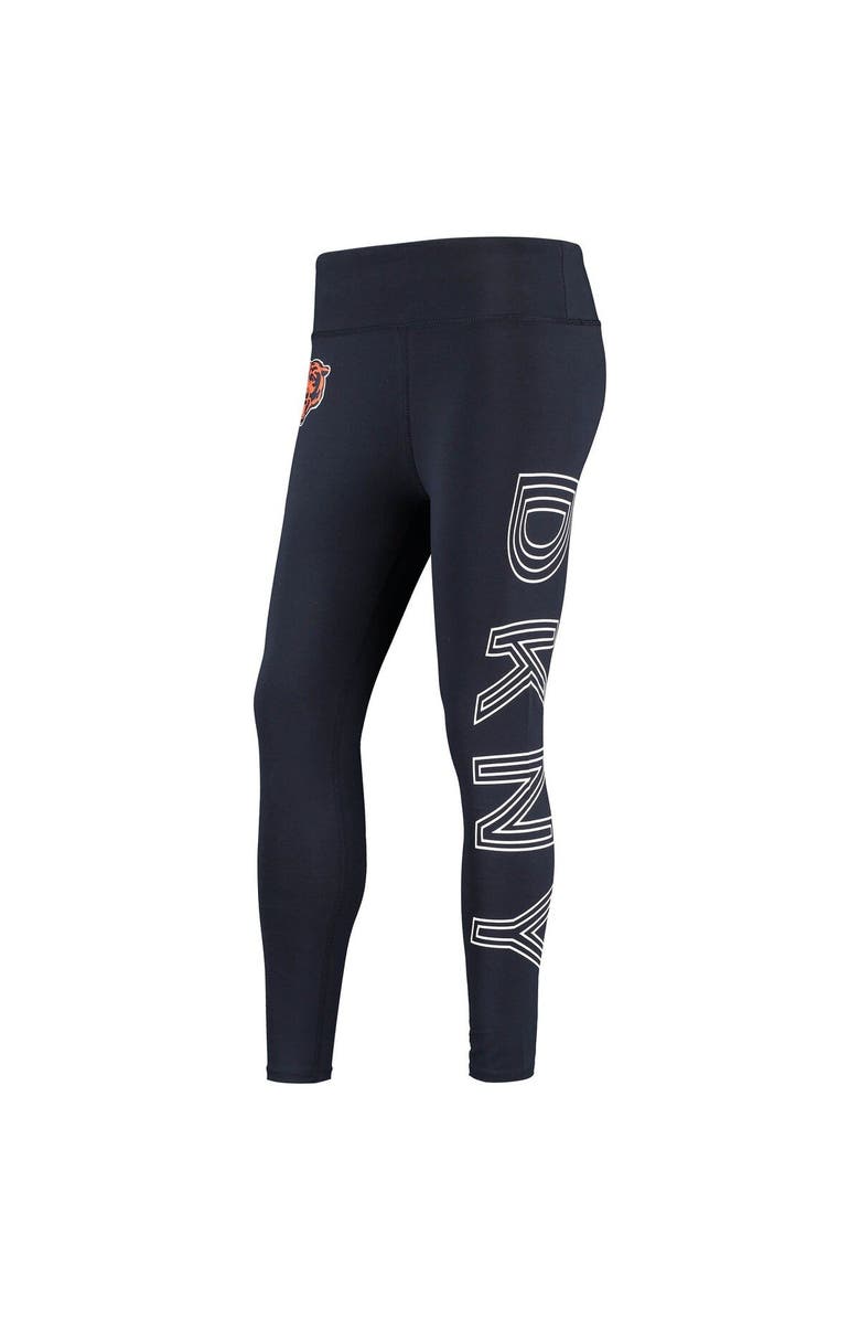 DKNY SPORT Women's DKNY Sport Navy Chicago Bears Sami High Waisted Leggings, Alternate, color, Navy