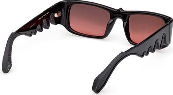 53mm Loubishark Rectangular Sunglasses