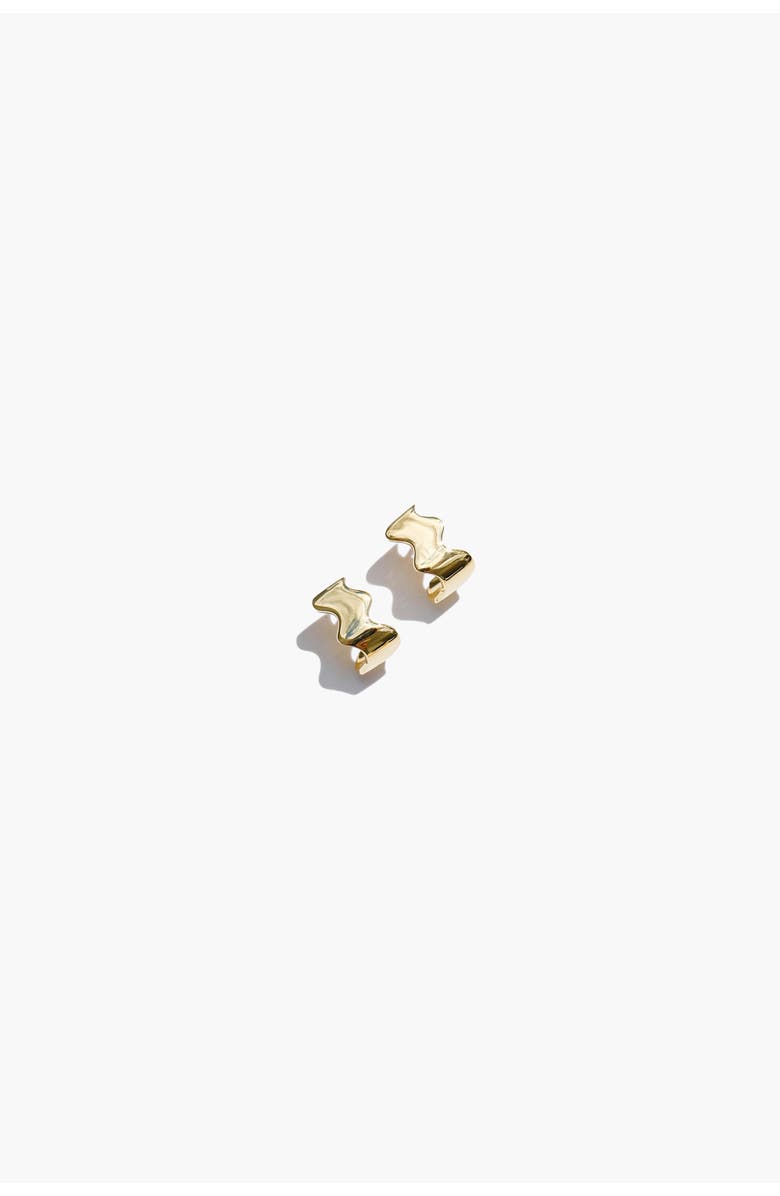 MUNS Paseo Earrings, Main, color, Gold Vermeil
