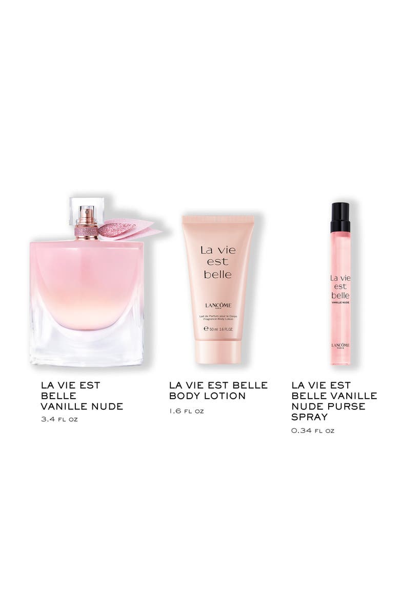 La Vie est Belle Vanille Nude Eau de Parfum 3-Piece Gift Set $220 Value, Alternate, color, NO COLOR
