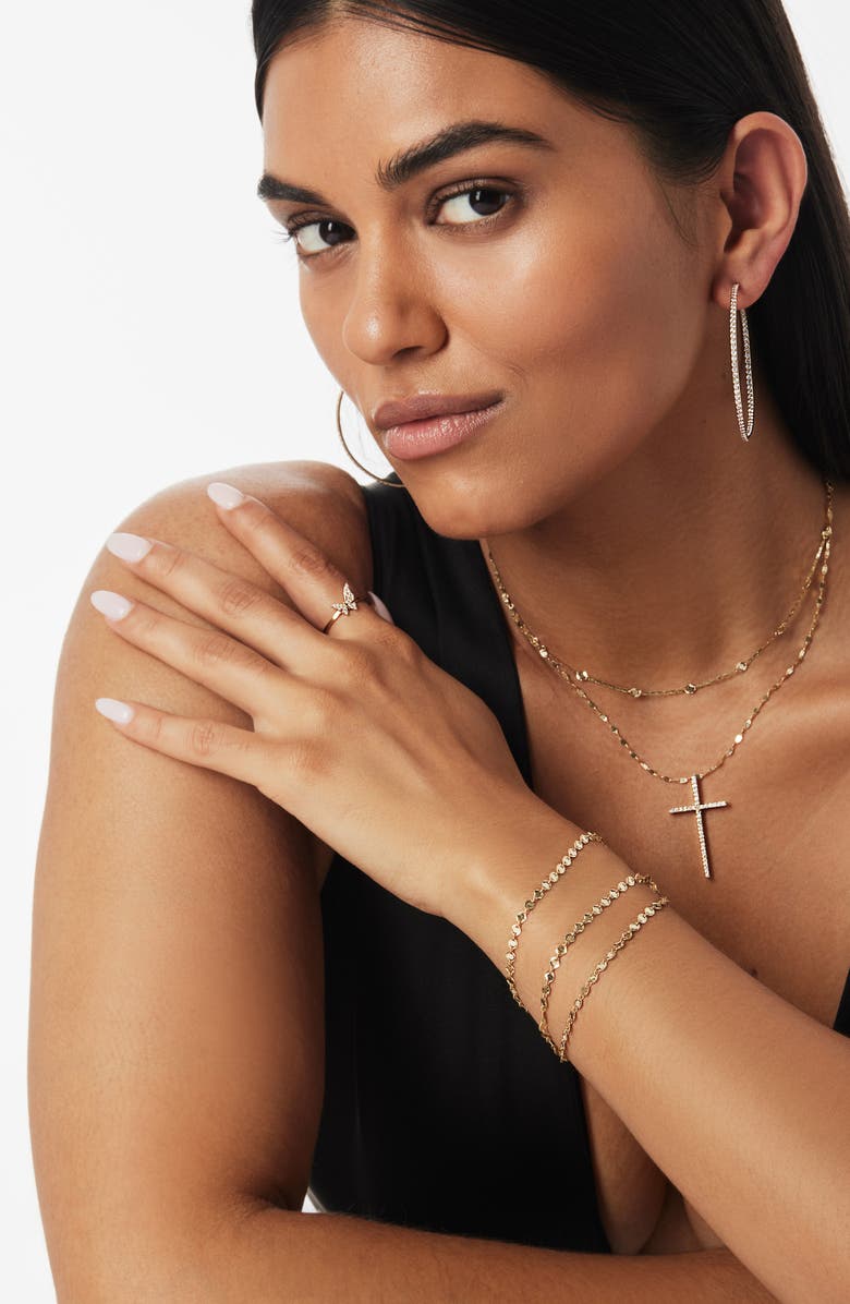 LANA 14K Gold Butterfly Ring, Alternate, color, Yellow Gold