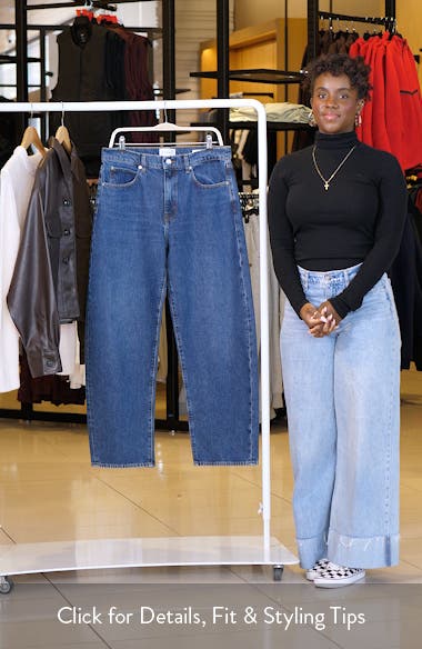 FRAME Low Slung Barrel Leg Jeans | Nordstrom