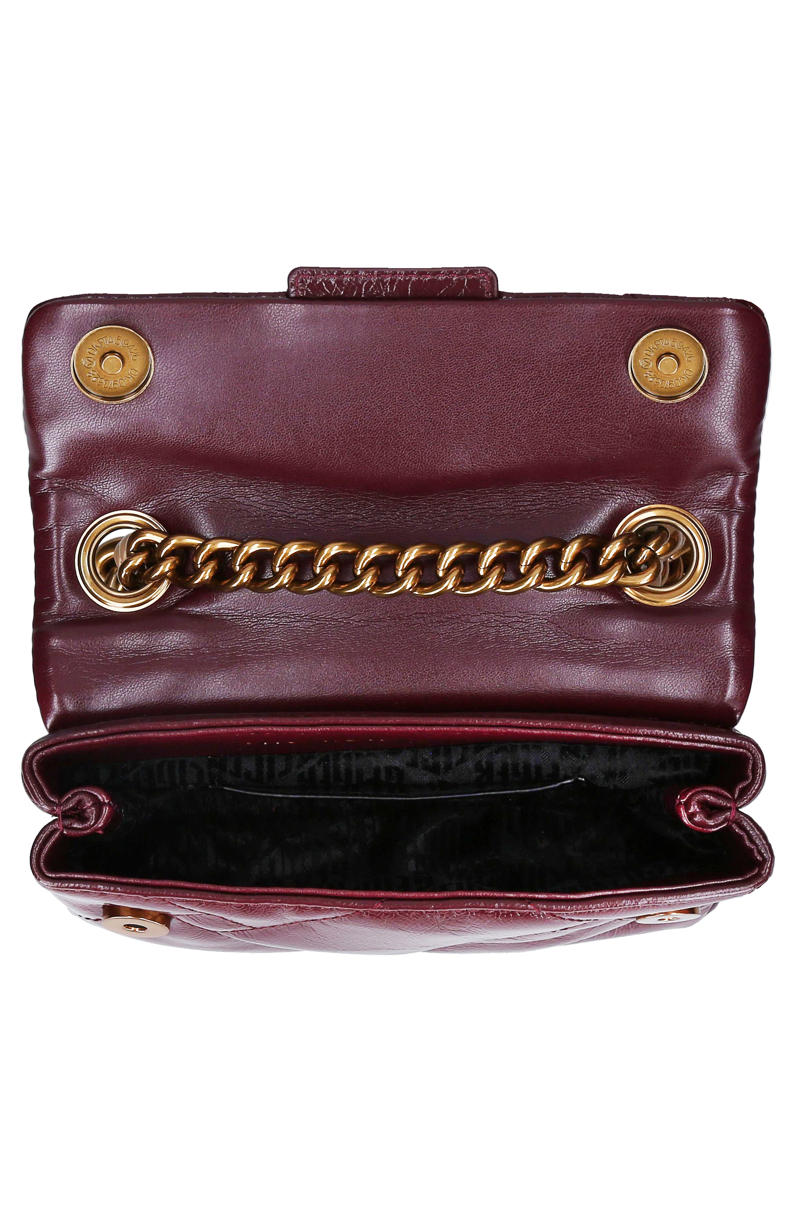 Kurt Geiger London Mini Kensington Quilted Leather Crossbody Bag, Alternate, color, 