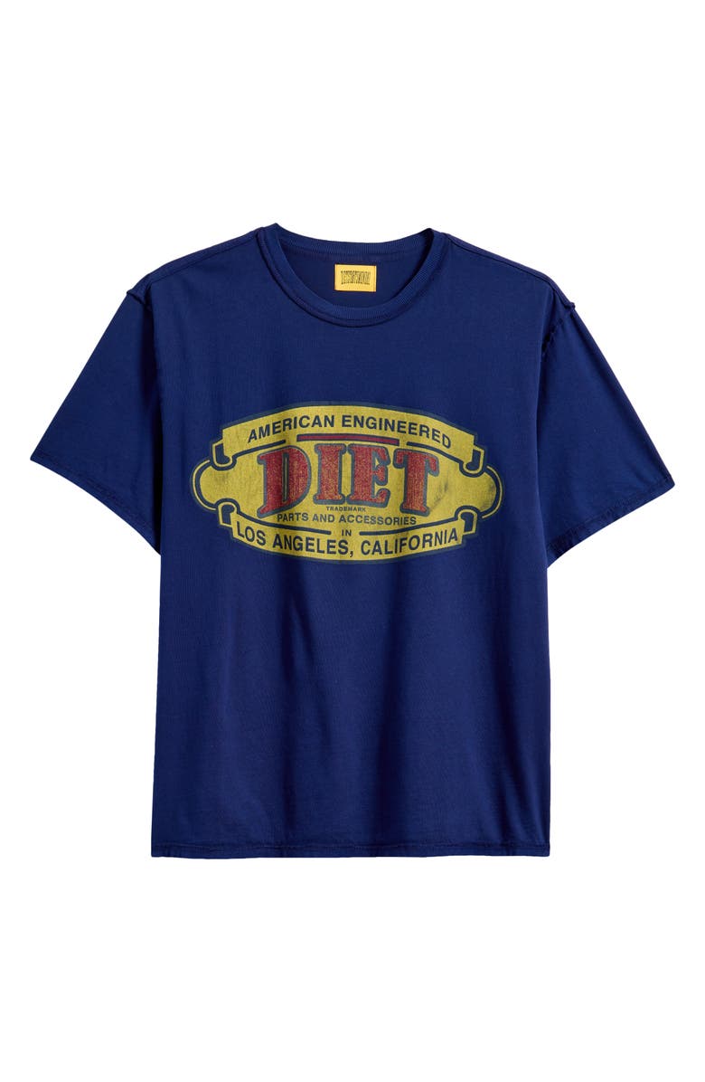 DIET STARTS MONDAY Engineered Supima<sup>®</sup> Cotton Graphic T-Shirt, Alternate, color,