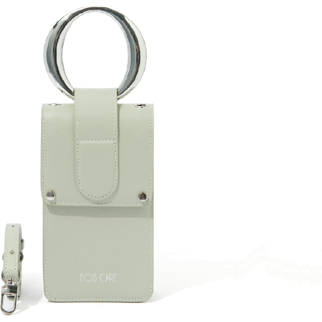 Bob Oré Blue Collection Cubesugar Handbag In Green