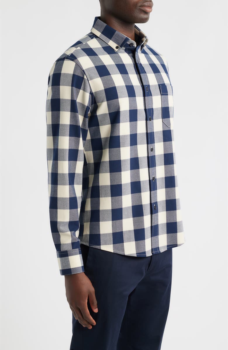 Mizzen+Main Upstate Plaid Flannel Button-Down Shirt, Alternate, color,