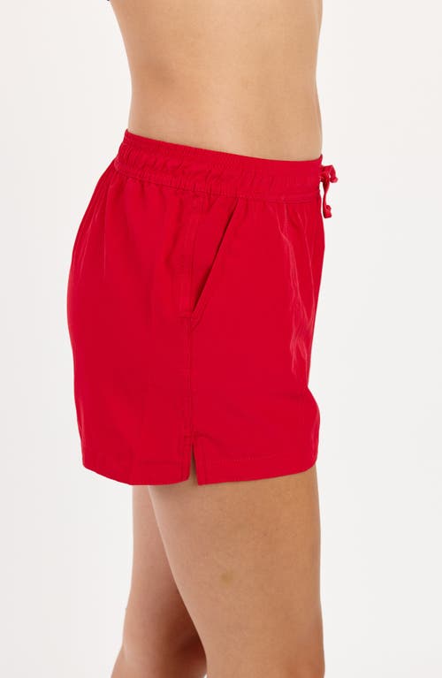 Calypsa Women's 2"-3" Board Shorts In Red