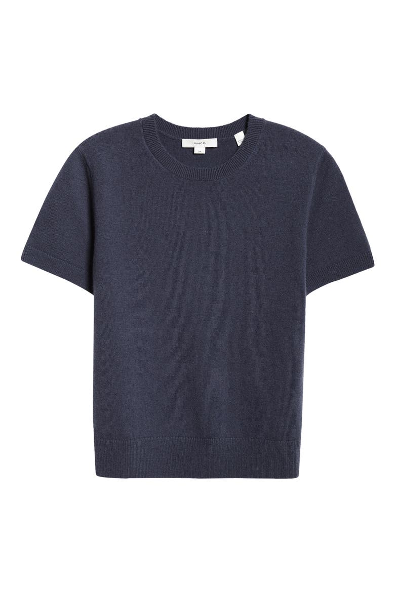 Wool & Cashmere Blend Crewneck Sweater, Alternate, color, COASTAL BLUE