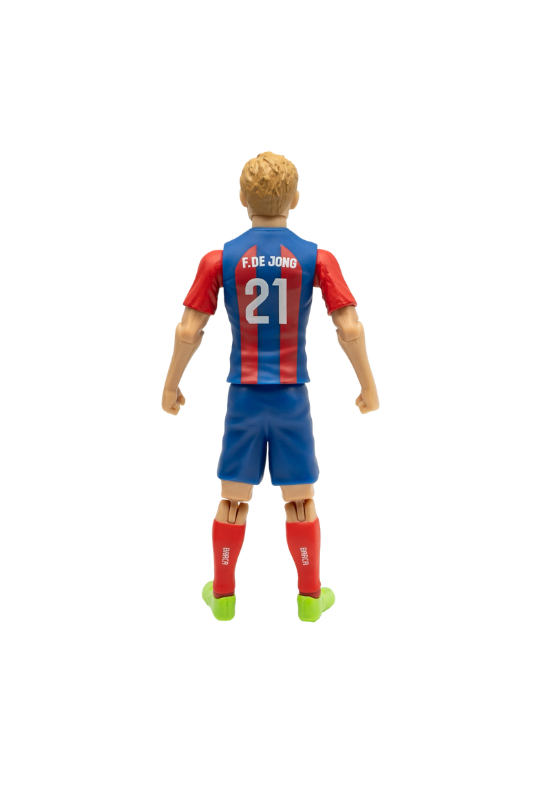 Sockers FC Barcelona Frenkie de Jong 8" Soccer Action Figure, Alternate, color, Blue