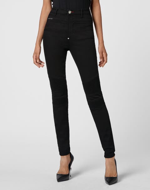 Jeans Skinny Fit Iconic Plein Women