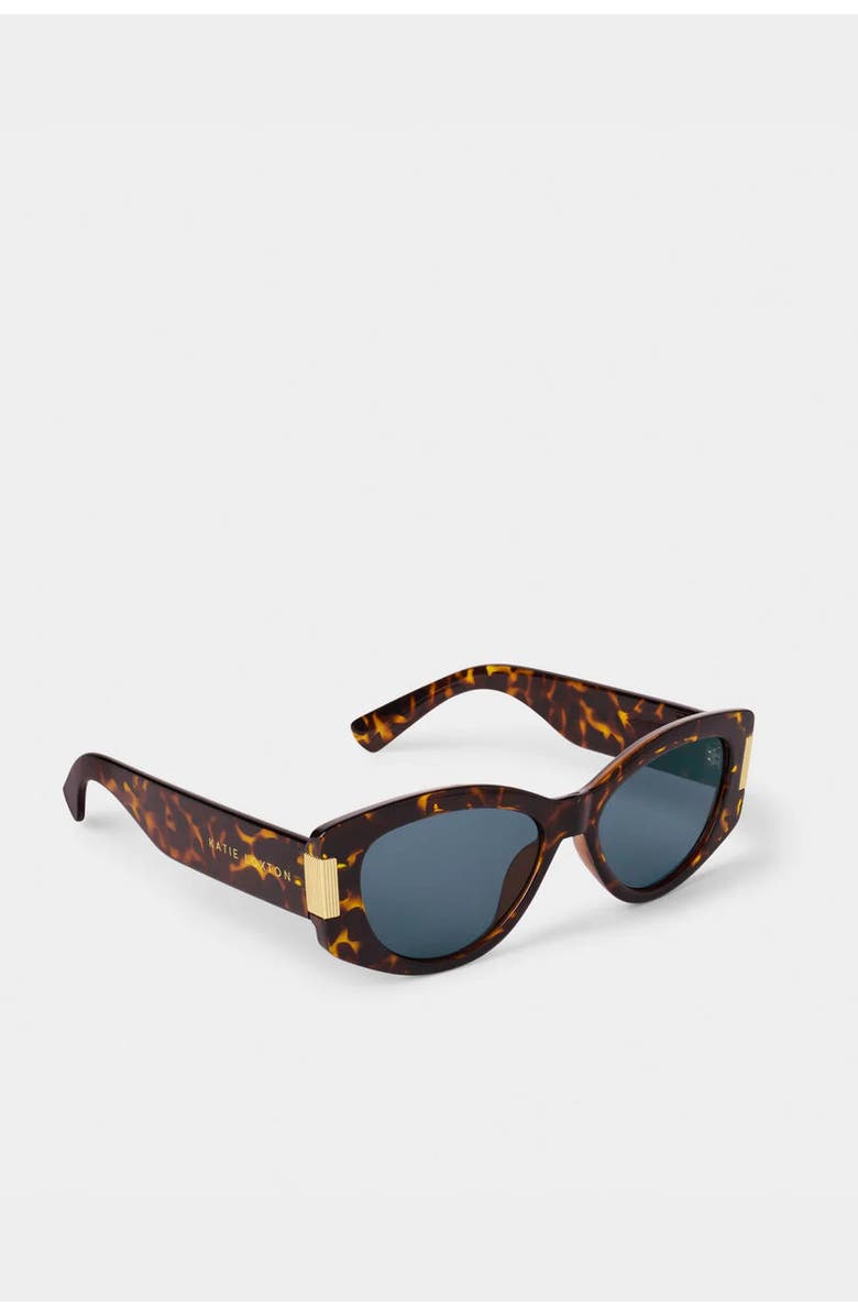 Katie Loxton Rimini Sunglasses in Dark Tortoiseshell, Alternate, color, Dark Tortoiseshell