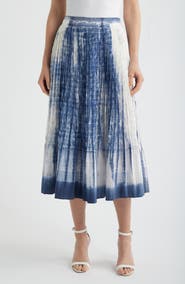 KOBI HALPERIN Andie Print Silk Maxi Skirt