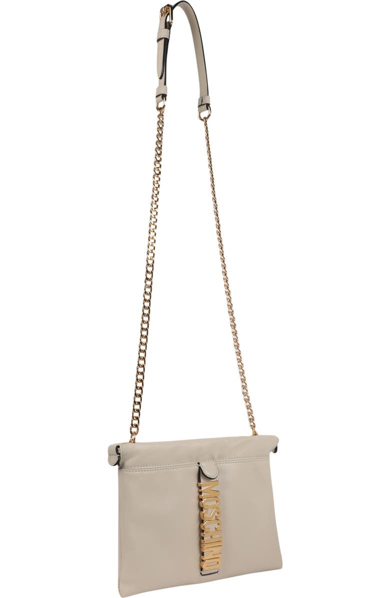 Moschino Belt Logo Crossbody Bag, Alternate, color,