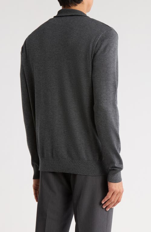 Tom Baine Full Zip Sweater In Animal Print