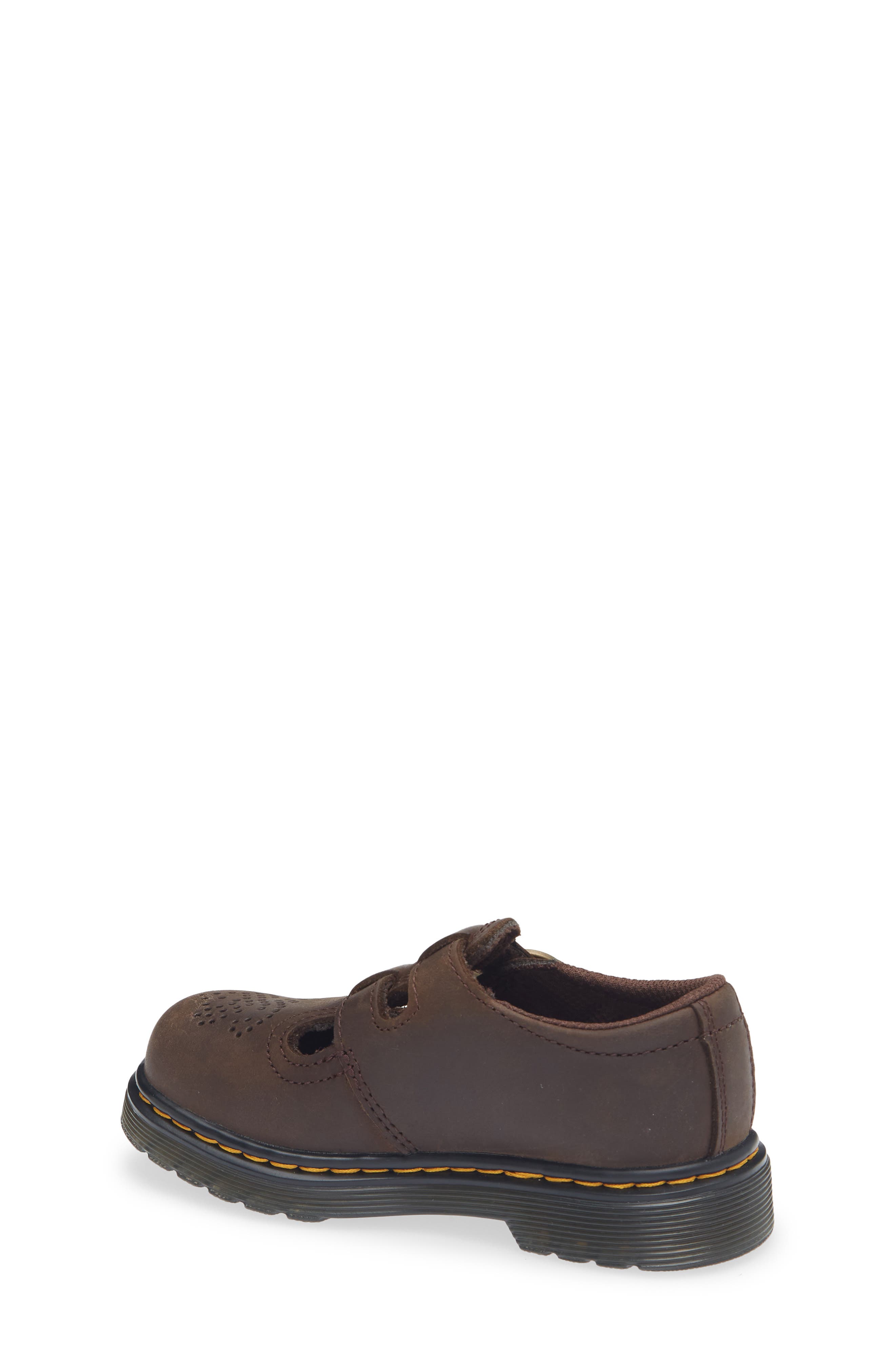 Dr. Martens Kids' 8065 Mary Jane Shoe, Alternate, color, Dark Brown