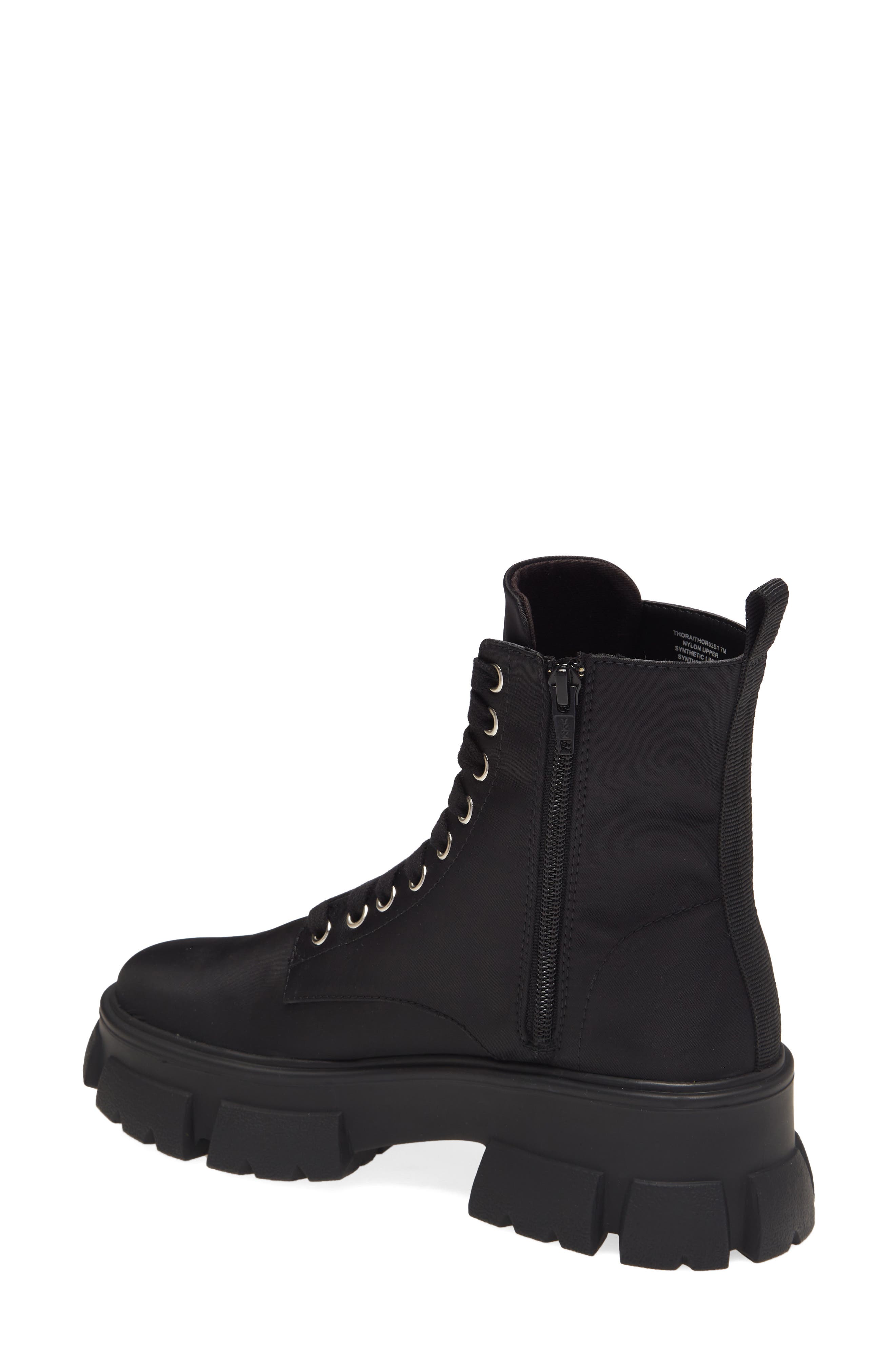 Steve Madden Thora Lace-Up Boot, Alternate, color, 