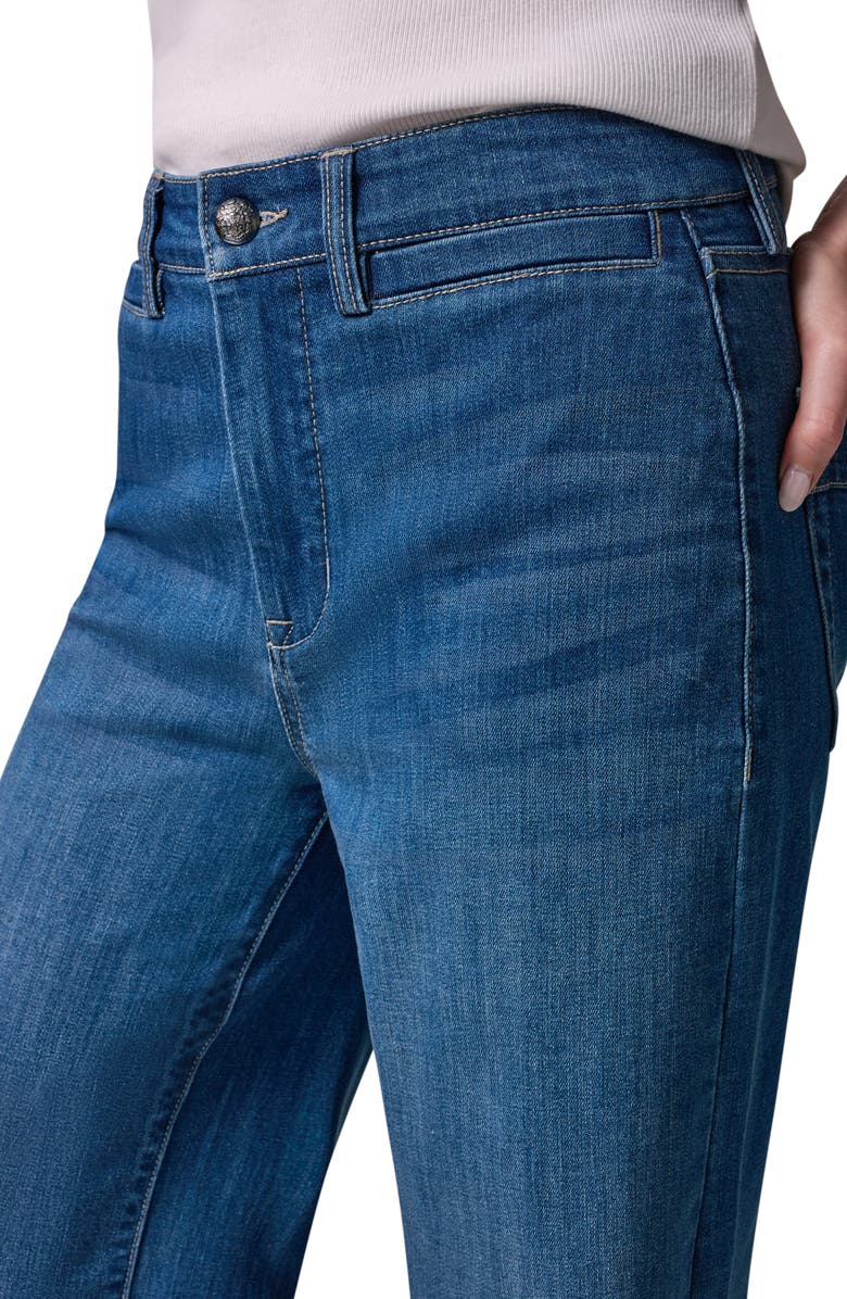 Donna Karan New York The Donna High Waist Wide Leg Jeans, Alternate, color, Gibson