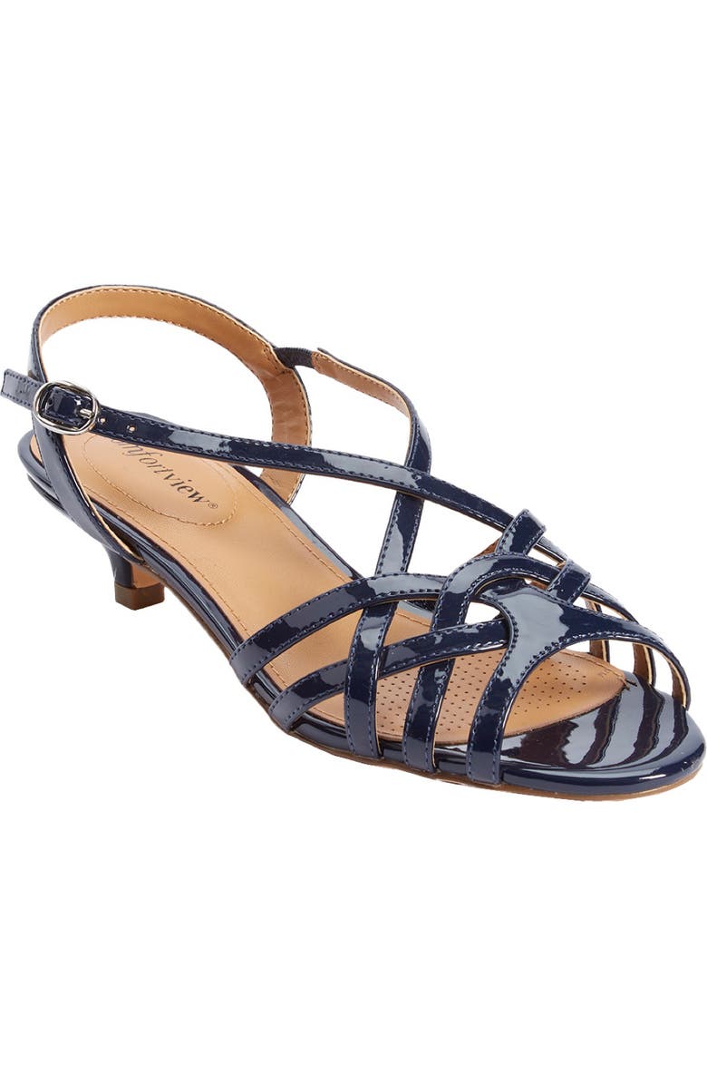 Comfortview The Karson Sling, Main, color, Navy