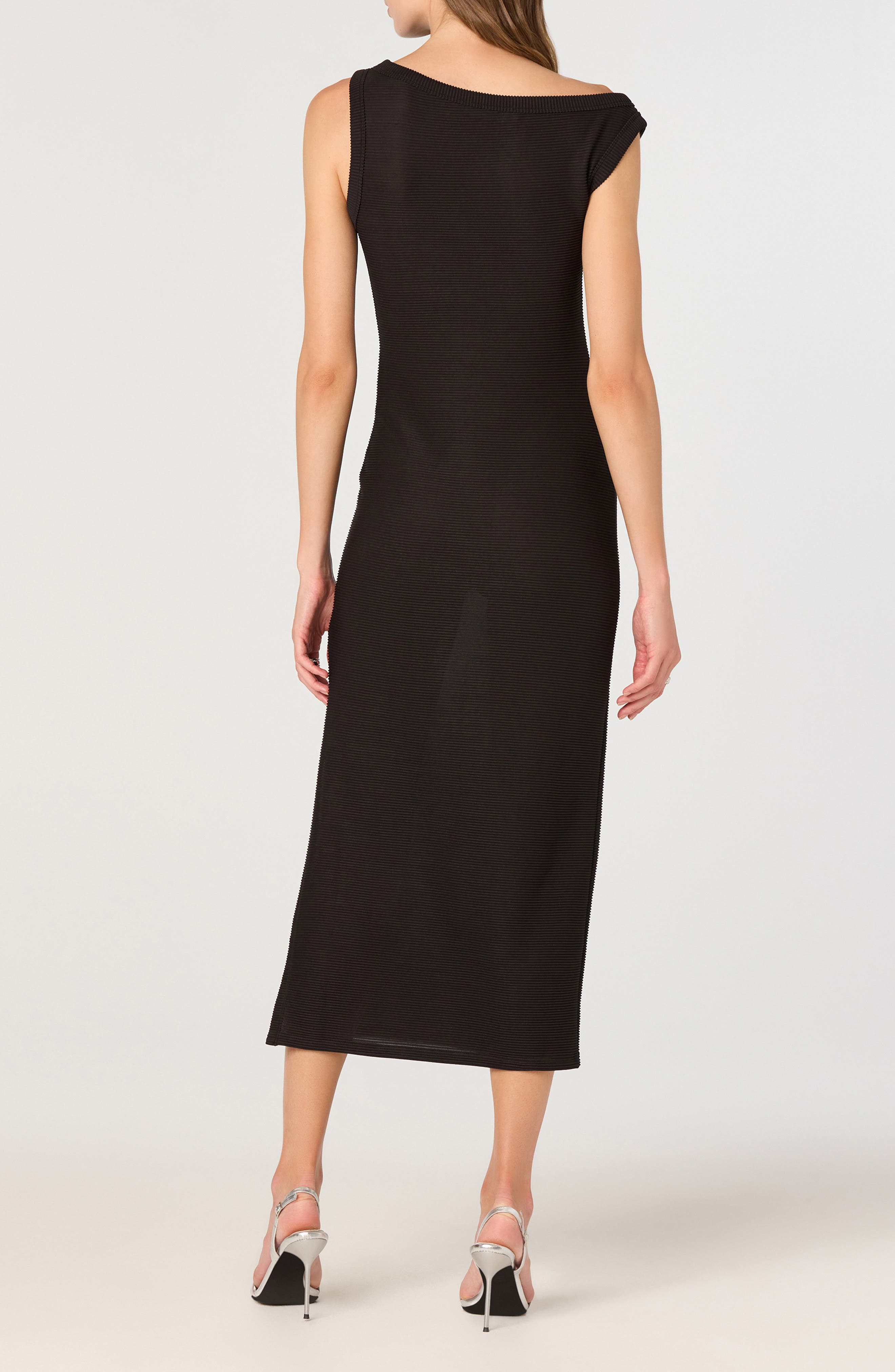 Asymmetric Knit Dress - image 2