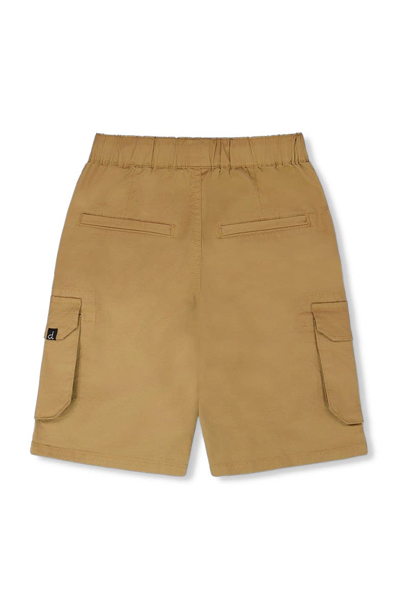 Deux par Deux Stretch Twill Bermuda with Cargo Pockets, Alternate, color, Beige