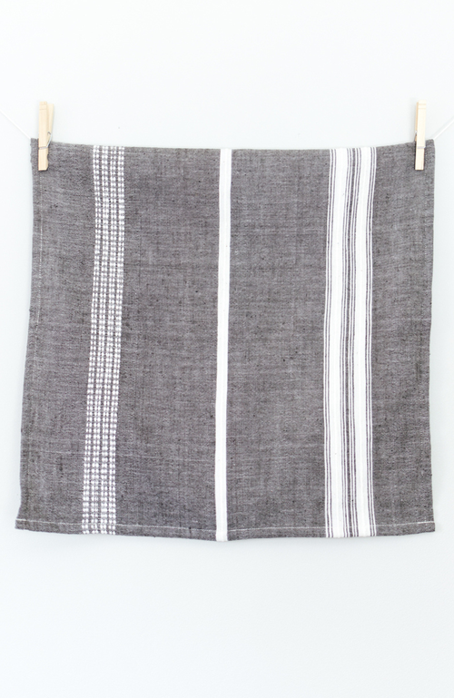 Creative Women Aden Napkins - Set of 4 in Grey  product