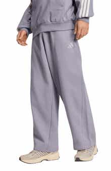 Pleated Wide Leg Jersey Pants