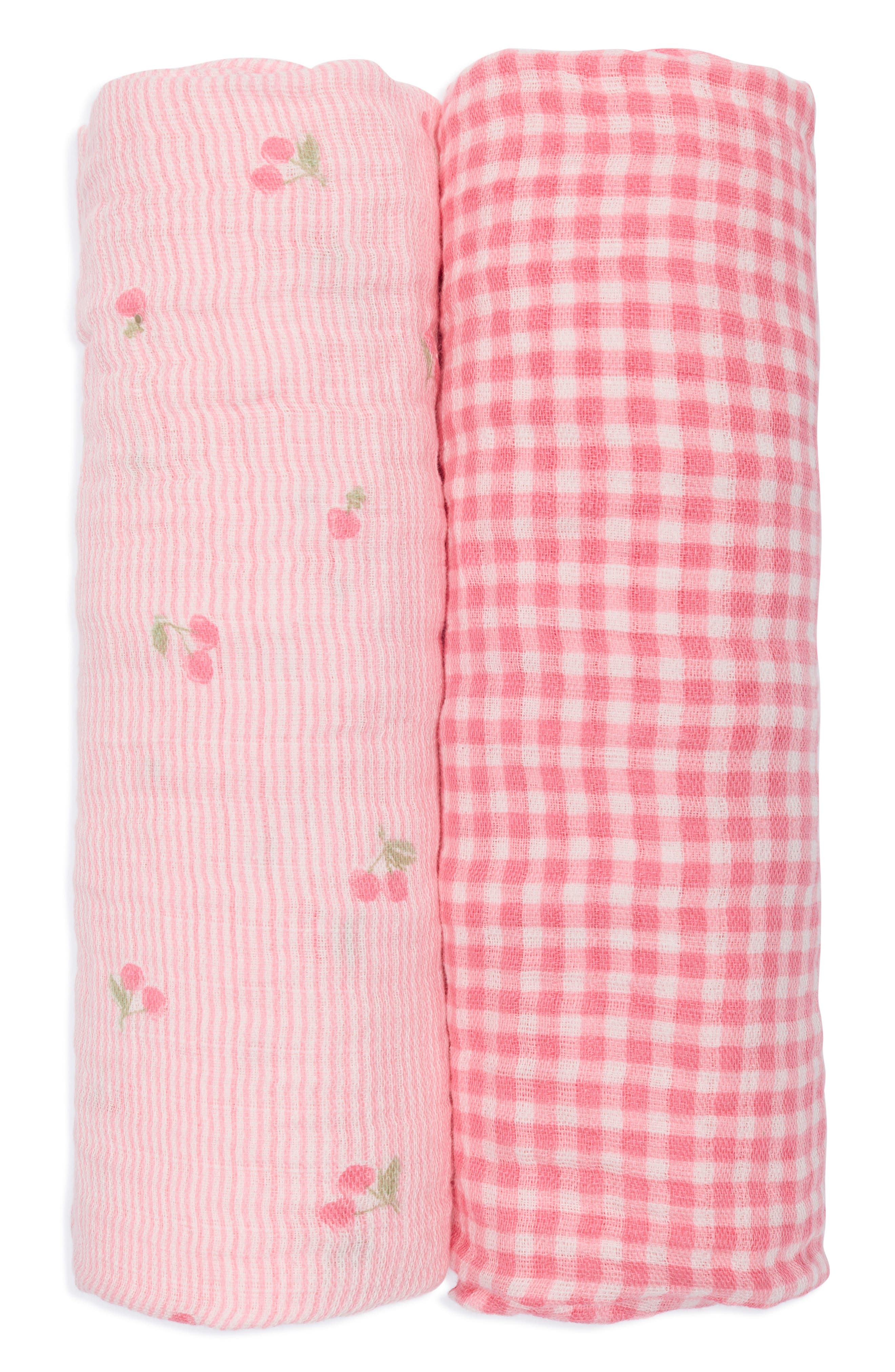 Chick pea 2-Pack Assorted Muslin Blankets