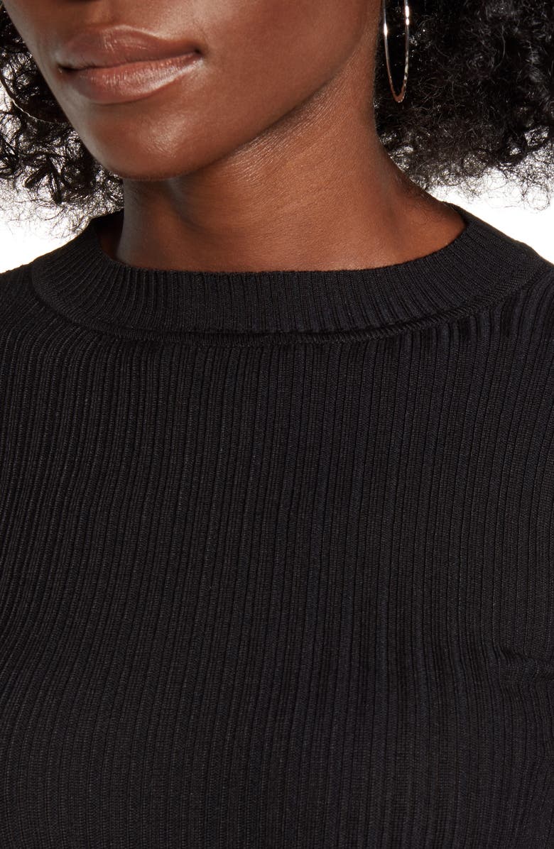 Love By Design Skivvy Ribbed Sweater, Alternate, color, 