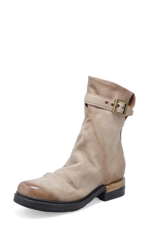 As98 A.s.98 Albie Slouch Bootie In Brown