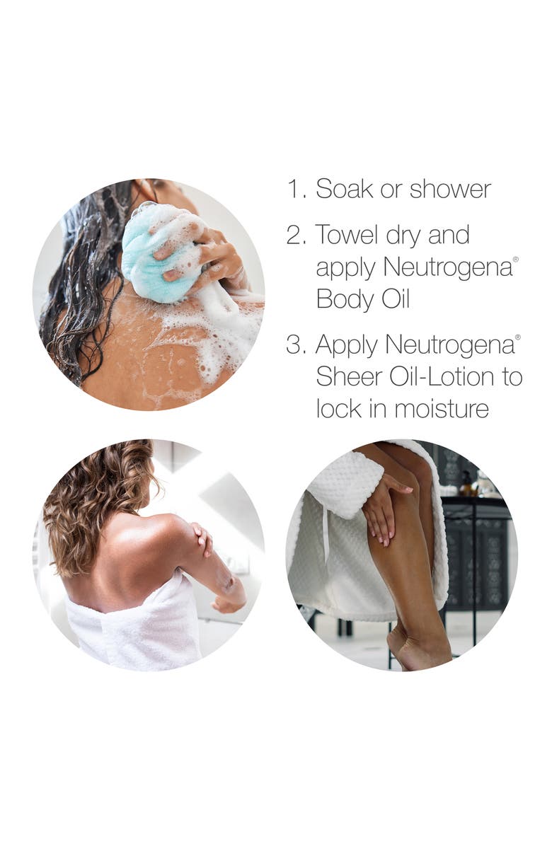 NEUTROGENA Light Sesame Formula Body Oil - 32 fl. oz., Alternate, color,