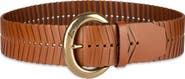 Sam Edelman Laced Leather Belt