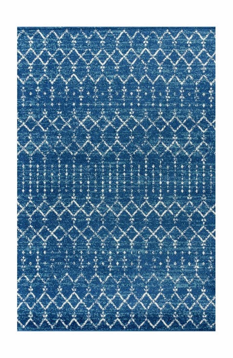 Moroccan HYPE Boho Vintage Diamond Area Rug