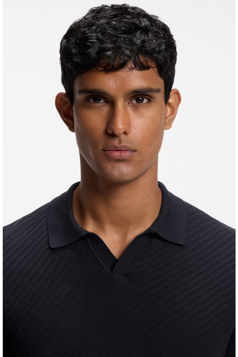 H-Lomarino Long Sleeve Cotton Polo, Alternate, color, DARK BLUE