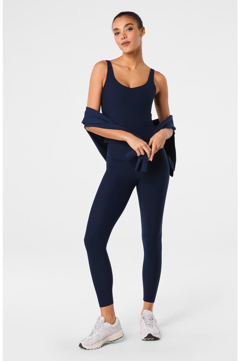 BoostUp V-Neck Tank, Alternate, color, TIMELESS NAVY