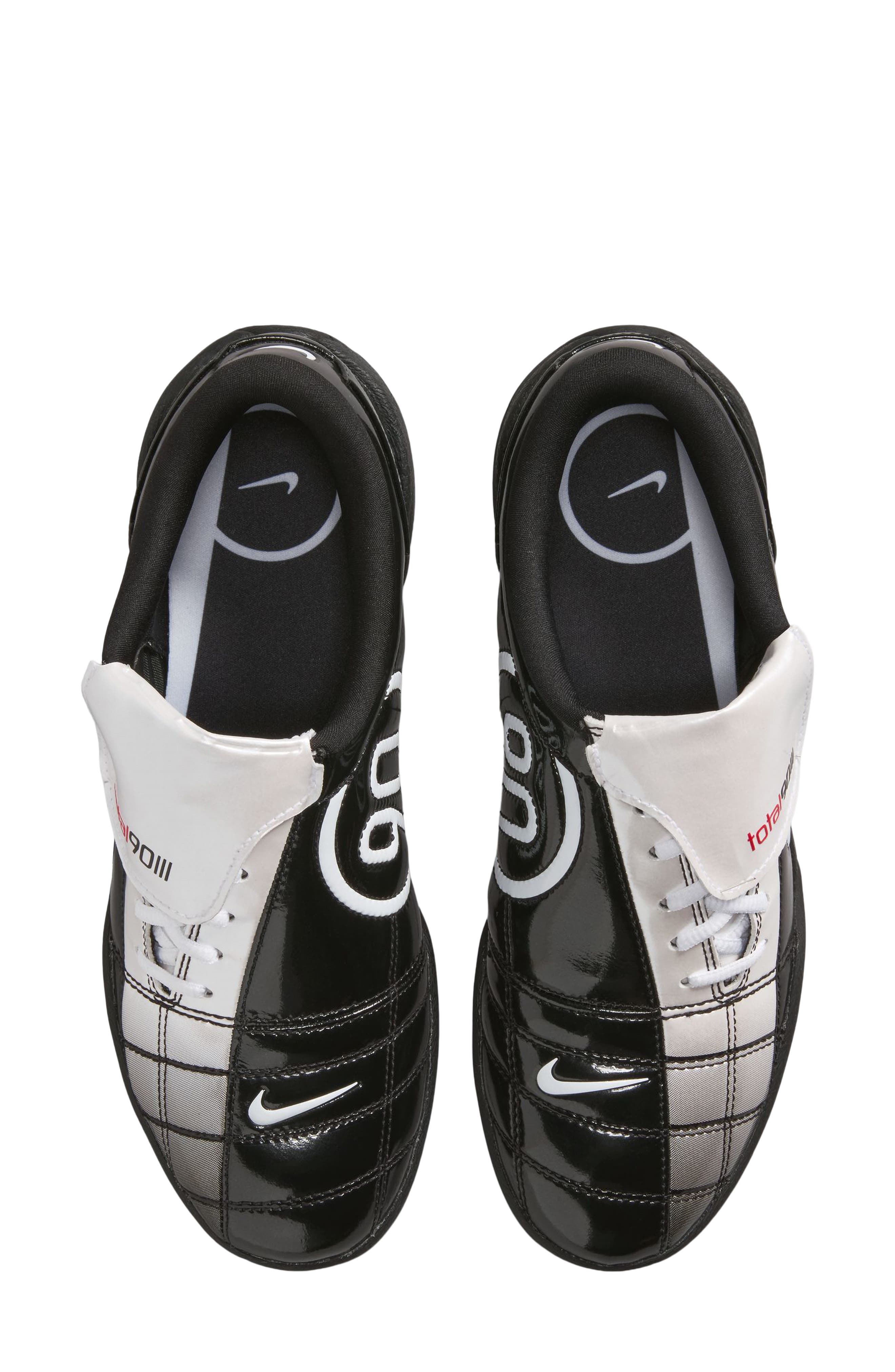 Nike Total 90 SE Soccer Sneaker, Alternate, color, Black/White