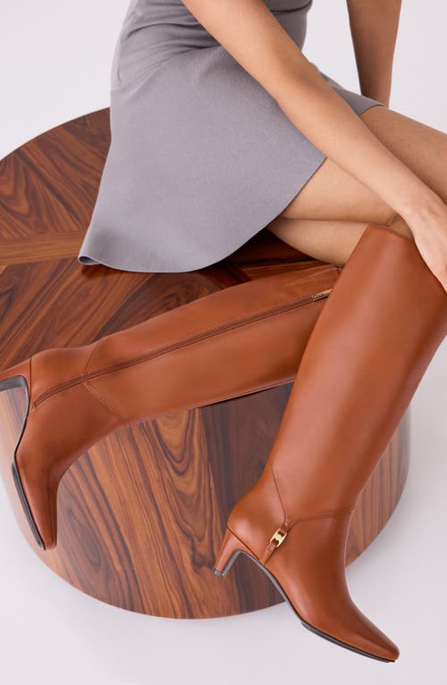 Anne Klein Iverson Knee High Boot In Brown